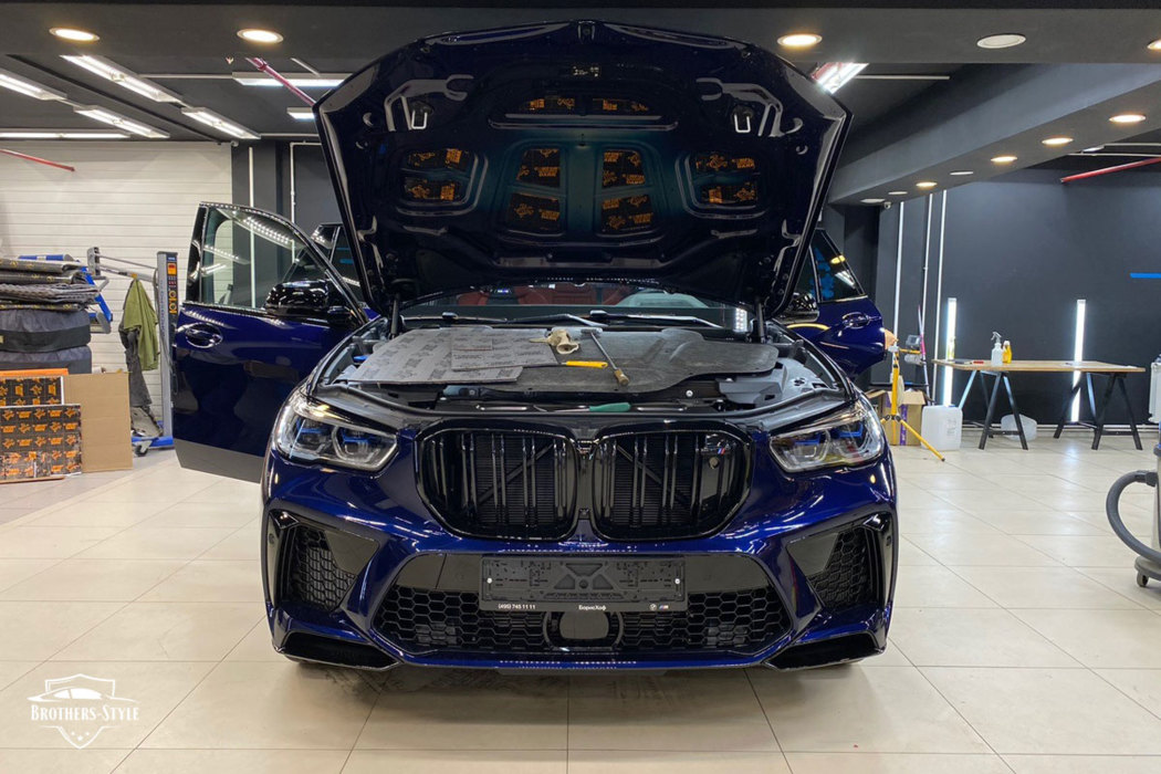 Шумоизоляция BMW X5 M Competition